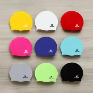 유소년용 수영모 낫소 수영모자 9color 탄력 좋은 실리콘 재질