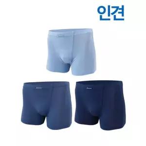 제임스딘 쾌적한 인견 베이직 인밴드 드로즈팬티3매입 JHMDZZ09 95-110/남성사각팬티1330864
