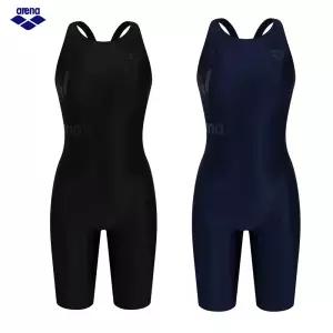 아레나 여자수영복 제노 4부 반신 레이서백 A6SL1LD30