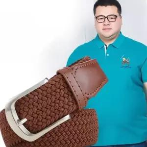 남성 빅사이즈 벨트 스판 꽈베기