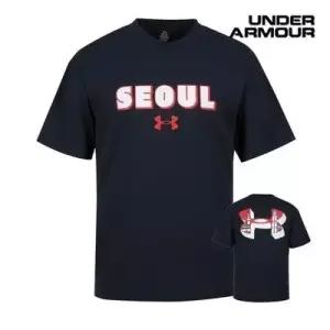 남여공용 서울 랜드마크 반팔 라운드 티셔츠 6015439-001 LE1221538495
