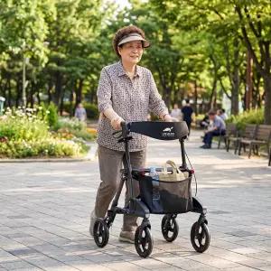 [라이프헬퍼] 보행보조기 R5 실버카 어르신 할머니 할아버지 유모차 성인용 걸음 보행기 워커
