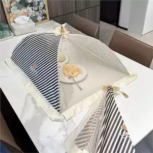 다용도 원터치 식탁 덮개 메쉬 접이식 식탁 덮개 주방 야외 원터치식탁덮개