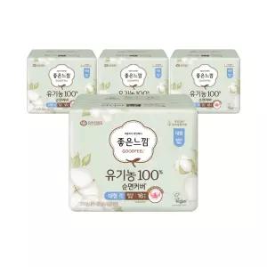 좋은느낌 울트라 슬림 생리대 여성용품 대형 16매 4팩 외 선택