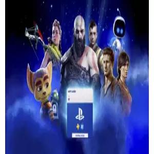소니 플레이스테이션 스토어 PSN 미국 북미 5달러 선불 기프트카드 코드 PS5