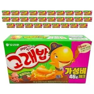 오리온 고래밥 볶음양념맛 46g x 30개입