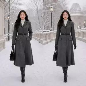 지고트 테일러드 버튼 장식 플레어 원피스JPAE0OP812 J4K9L2M5 H6J8K3L1
