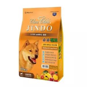 [하프클럽/셀럽하우스]강아지사료 진도견용 사료 중대형 성견용사료10kg