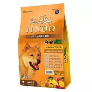 [하프클럽/셀럽하우스]중대형견 진도견 사료 진도견용 진도개 개사료 강아지사료 10kg 성견용 건강
