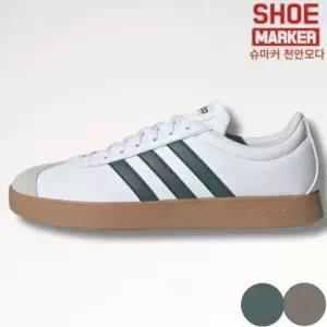 슈마커 아디다스 코트베이스 스니커즈 남녀공용 커플 스니커즈 가죽 스니커즈 ID3710CA