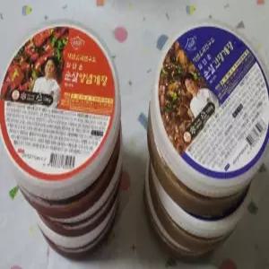 최만순순살게장(120g, 간장3통+양념3통)