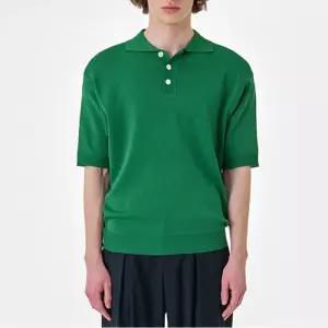 남성 Lozenge Half Knit (Green) (O22SSMK01GRA1-W)