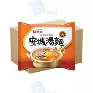 [으니마켓]MZ_농심 안성탕면 125g 40봉 봉지라면 깊은국물맛 (28924175)