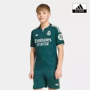 [아디다스키즈](광주신세계)[adidas kids](130~160) 레알 마드리드 26/27 어웨이 저지 (KC3991)