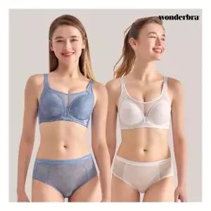 원더브라 올데이 서포트 브라팬티 2세트 812189