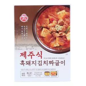 오뚜기 제주식 흑돼지 김치짜글이 450g*3개 452841