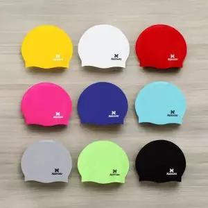 [제이큐]유소년용 수영모 낫소 수영모자 9color 탄력 좋은 실리콘 재질