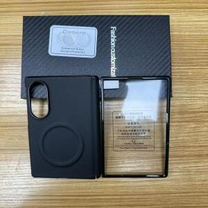 삼성 갤럭시 Z 폴드8 와이드 600D 마그네틱 케이스 (MagSafe 아라미드 탄소 섬유 경량 아머 보호 커버 포함