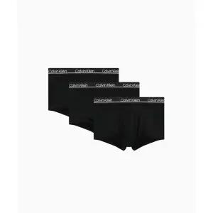CALVIN KLEIN UNDERWEAR 남성 CK 마이크로 플러스 로우 라이즈 트렁크 3PK_NP2752O001