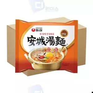 탱탱한면발 농심 안성탕면 40봉