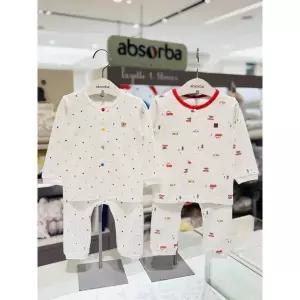 [압소바](신세계 사우스시티)[26년FW 임신출산백일돌선물]캠피 내의+별별별 내의 2벌세트(AB26D1AN19/AB...