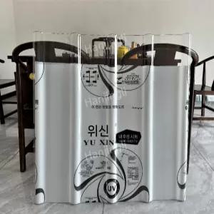 렉산골판 공장지붕 반투명 지붕판넬 창고 주차장 야외 건설 테라스 넥산 비막이 방수 옥상