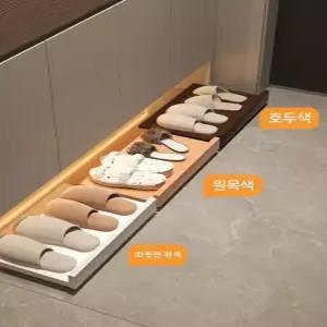 신발장 하단 슬라이딩 수납 선반 현관 틈새 서랍장 바퀴형