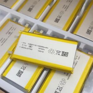 1260110 3.7V 10000mAH 폴리머 리튬 이온 충전식 배터리 장난감 전원 은행 GPS 테이블 전자책