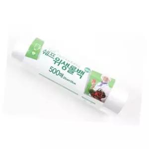 [엄지척]쉐프 RZU553O0 위생롤백 25X35 500매 대용량 국산 비닐봉투