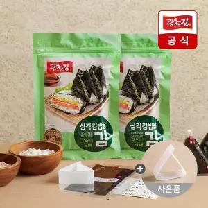 [셀러허브][광천김] 삼각김밥김 무조미 100매 + 삼각틀 증정 (S50611798)