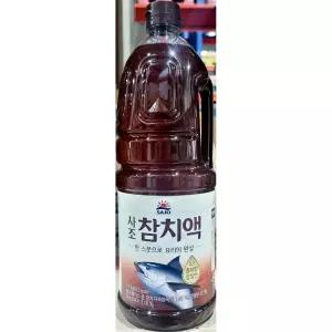 참치액 (사조 1.8L) 참치액/전문점용/식당용/업소용/참치원액