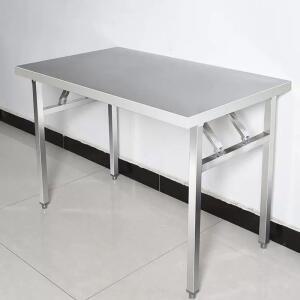 스텐레스 접이식 테이블 1800 특대 1500 75cm 두께 40cm 120cm