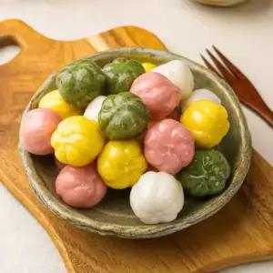 해동해서 바로먹는 말랑쫀득 사색 꿀떡 1kg+1kg