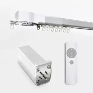 아라크네 전동커튼 자동 IoT 스마트 레일 모터 리모컨 포함 풀패키지 180-300cm
