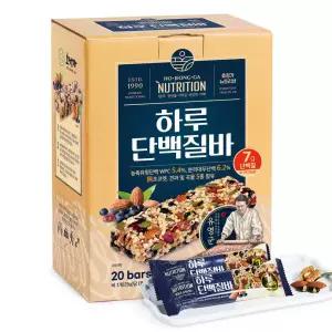 호정가 하루단백질바 (20개입) / 맛있는 에너지 견과