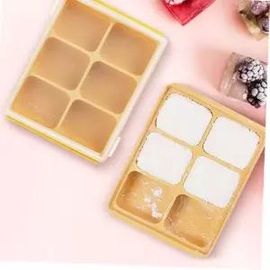 실리콘 이유식큐브 6구 보관용기 냉동 트레이 소분용기 2P