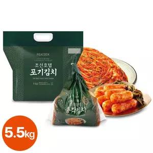 피코크 조선호텔 포기김치 4kg + 총각김치 1.5kg 144126