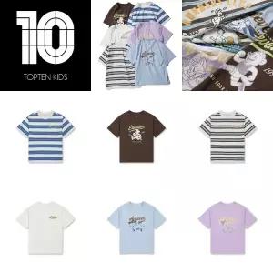 [롯데백화점]탑텐키즈 MKG3TS3402 공용) 에슬레틱 퀵드라이 그래픽 T
