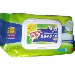 3M 더블액션 물걸레청소포 대형20매입 밀대걸레 올터치 클립형 호환 F4E1C
