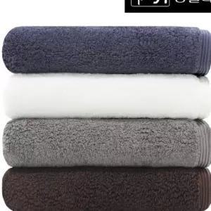 송월 호텔용 헤비무지 1장 190g/590gsm/40X80cm 가정용타올 세면타올 호텔수건 98344
