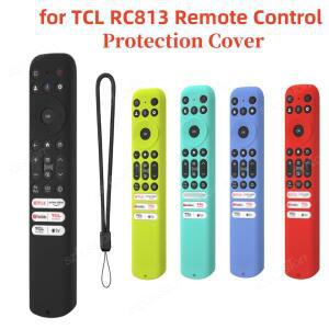 스마트TV 용 실리콘 원격 케이스 RC813 RC923 FMB3/RC902V FMR1 TCL 제어 보호 커버