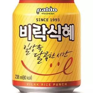 팔도 비락식혜 238mlX24개 건강음료 식음료 전통차 탕비실 오피스 회사 차류 4CE52