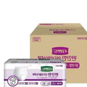 디펜드 언더웨어 일반 중대형 16매x4팩 기저귀 위생매트 디팬드성저귀 성저귀팬티형 8199F