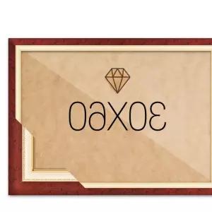 보석십자수액자 30x60 고급형 수지 체리 보석비즈십자수액자 63D3F