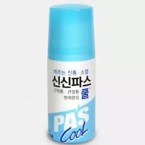 바르는 신신 파스쿨 60g 응급용품 벌레물린데 시원한파스 근육통파스 쿨파스 벌레약 D28C4