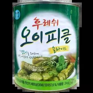 후레쉬오이피클 (일가집 슬라이스 3K) 잔치용 한식집