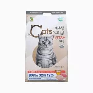 캐츠랑 비타플러스 5kg 전연령 향상 고양이 사료 건식사료 EBFED