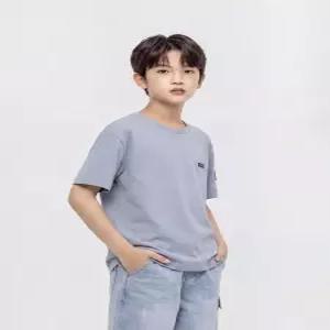 공용 울트라탄성 루즈핏 반팔티_PKG2TS3773LBL