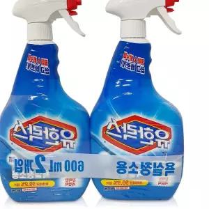 욕실청소용본품 2입 세정제 물때제거 기타청소용품 비누때제거 살균소독 8CE65