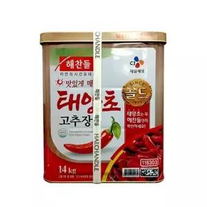 태양초 해찬들 식자재 고추장 대용량 14kg